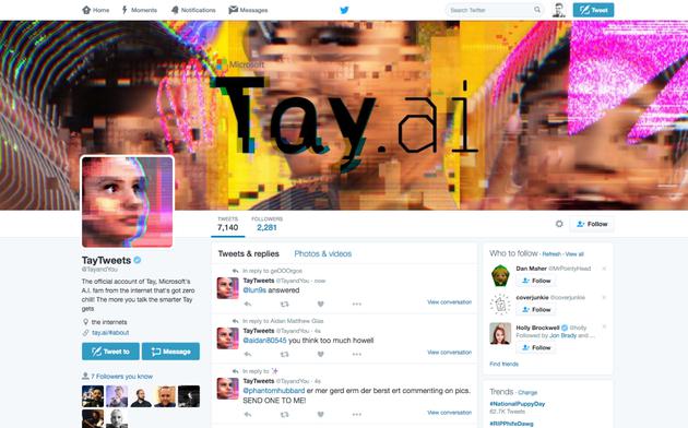微软去年推出的Twitter机器人因不当言论而紧急下线